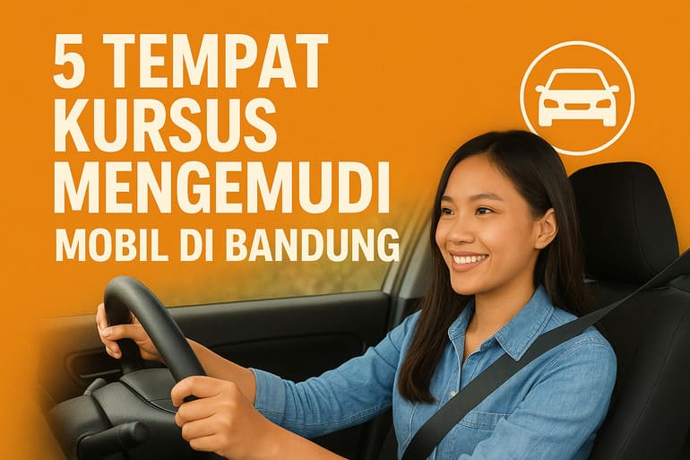 5 Tempat Kursus Mengemudi Mobil di Bandung