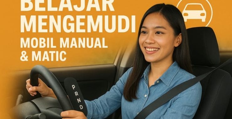 Belajar Mengemudi Mobil Manual dan Matic
